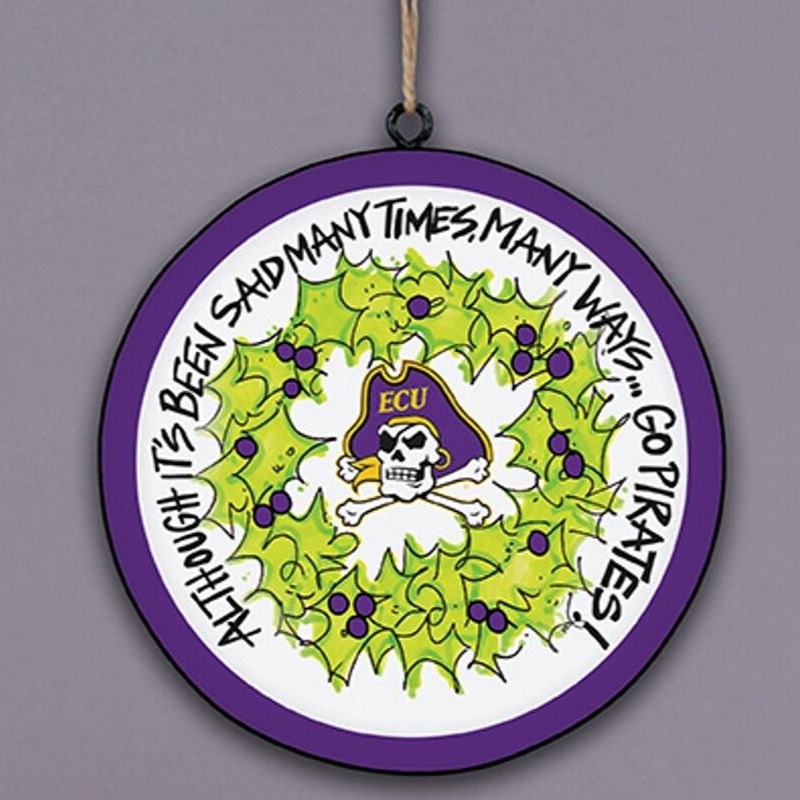 ECU Disc Ornament